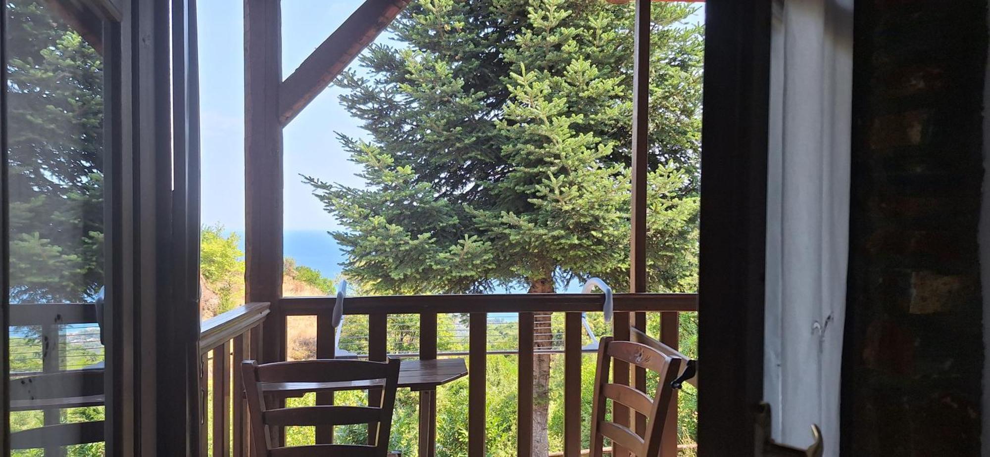 Appartamento Kastania Gi Palaios Panteleimonas Esterno foto