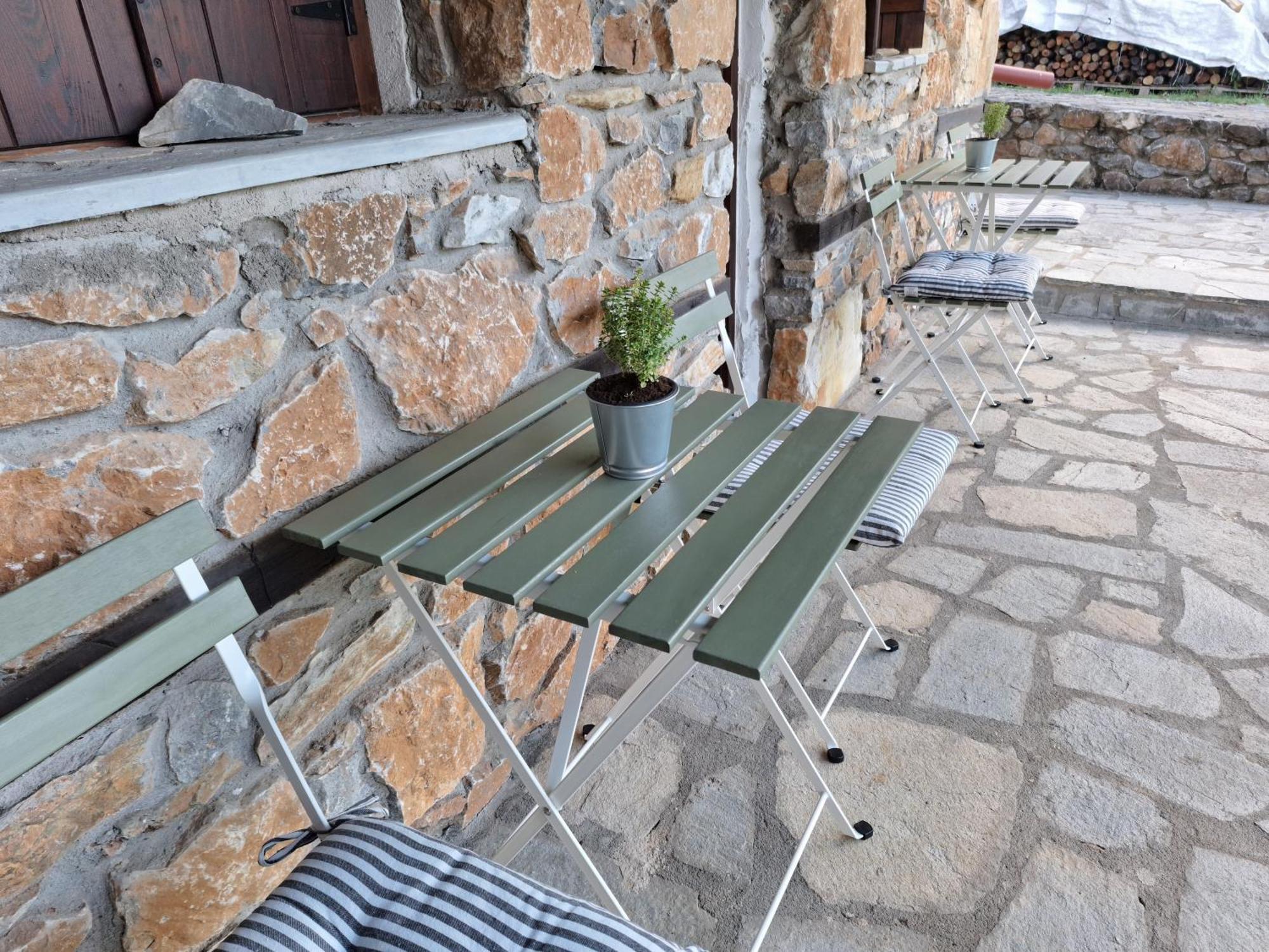 Appartamento Kastania Gi Palaios Panteleimonas Esterno foto